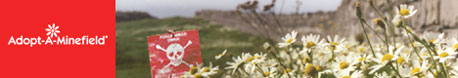 we support Adopt-A-Minefield (Heather Mills & Paul Mc Cartney)